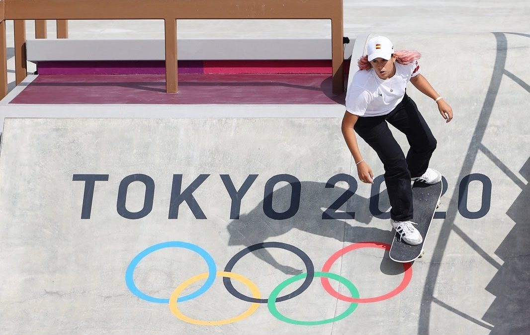Andrea Benítez, primera dona de la història en patinar en uns JJOO