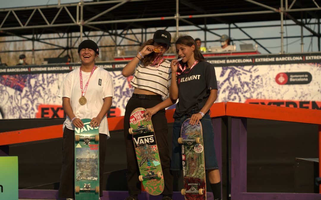 Mauro Esteban Iglesias es penja l’or en Skateboarding masculí i Virginia Cavalcante s’emporta l’edició femenina