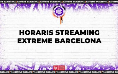 Repassa els horaris de l’streaming d’Extreme Barcelona!