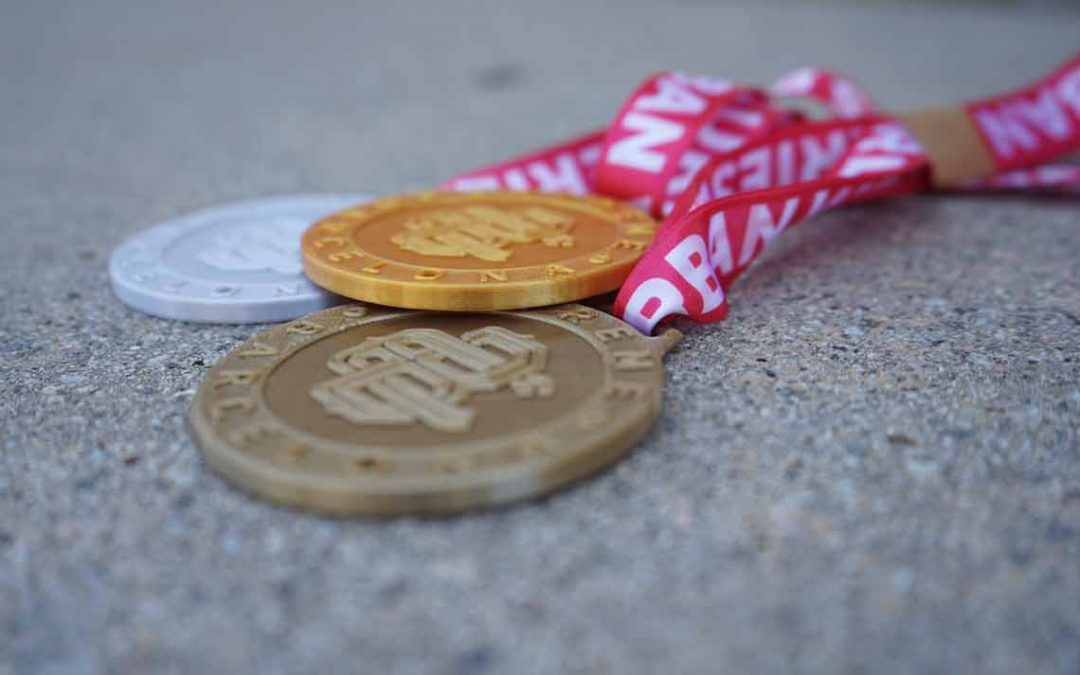The most sustainable Extreme: medals made from recyclable masks