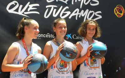 Basketball comes to Extreme Barcelona with the Plaza 3×3 CaixaBank
