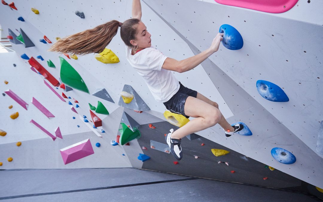 Lleno absoluto en la competición ‘Open’ de escalada