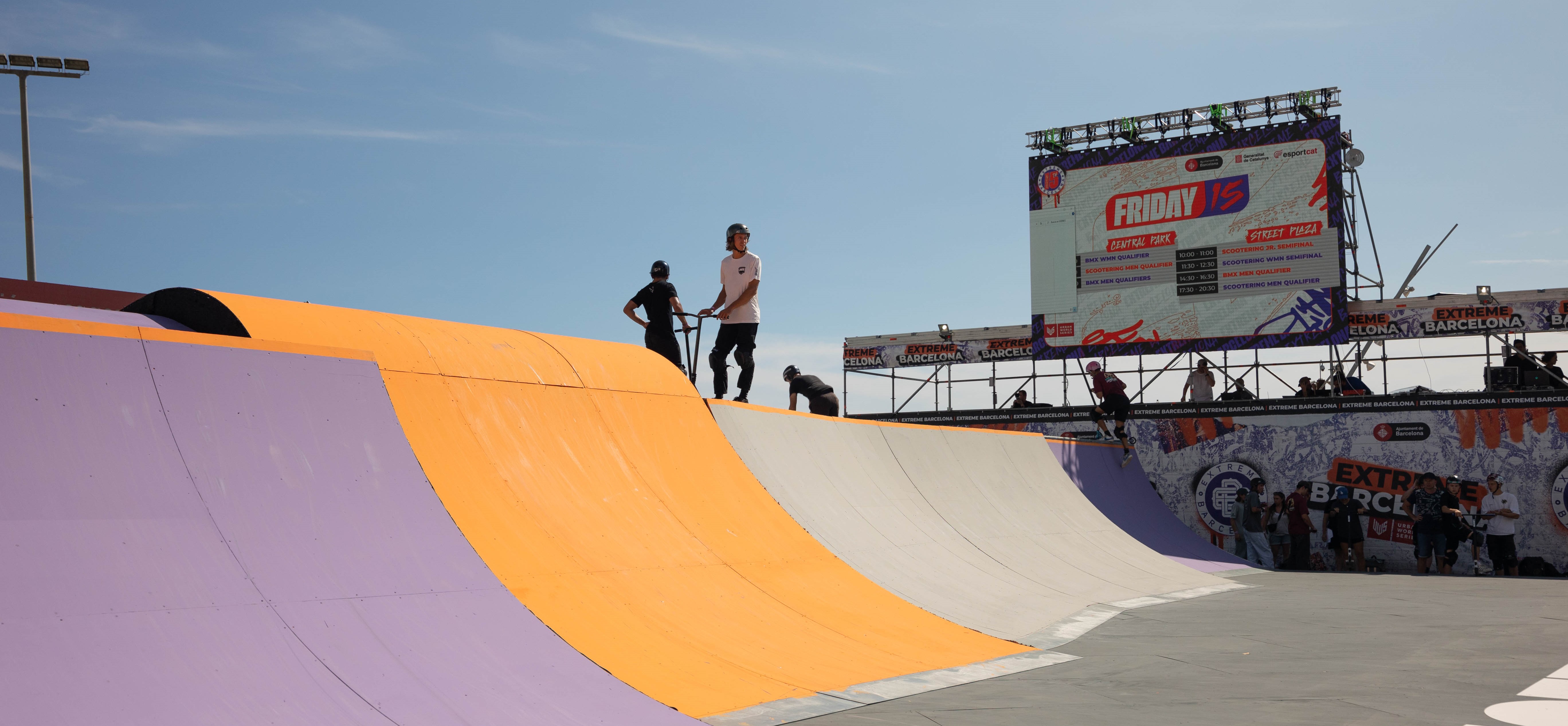 The action starts at Extreme Barcelona