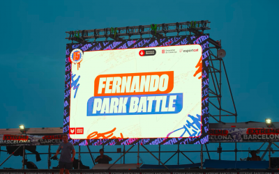 In the Fernando Park Battle, if you blink, you miss it