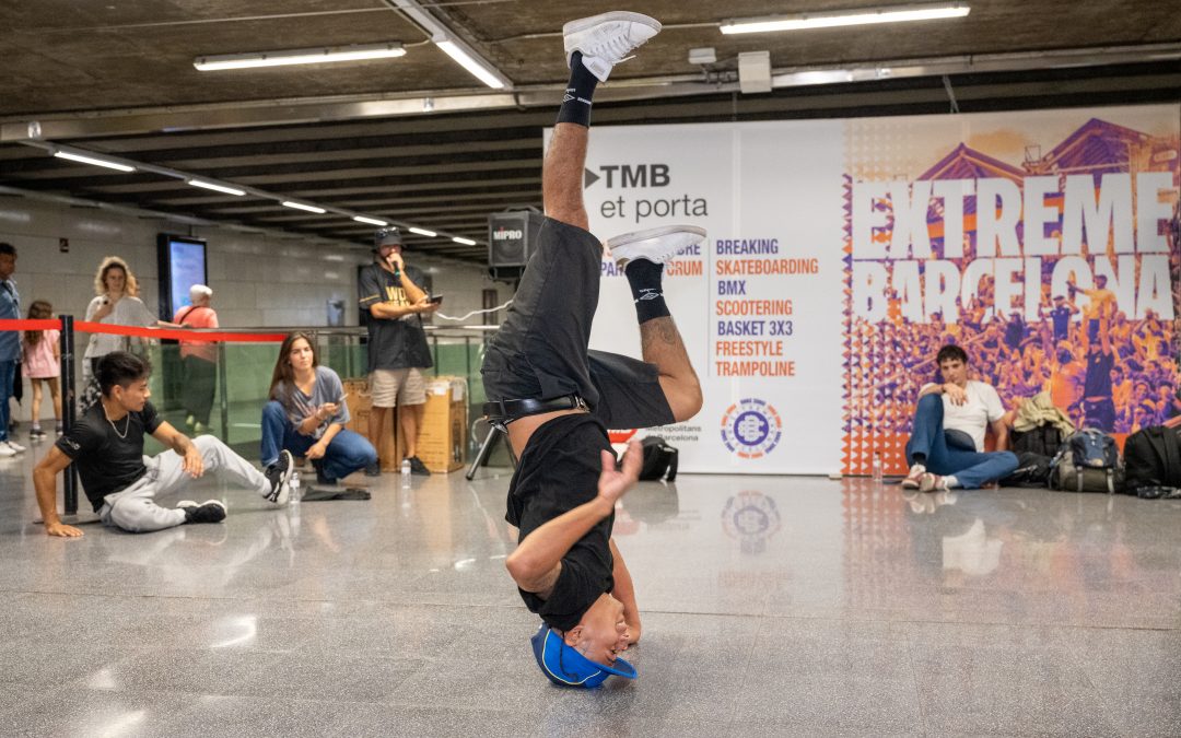 The Barcelona metro became a setting for Breaking
